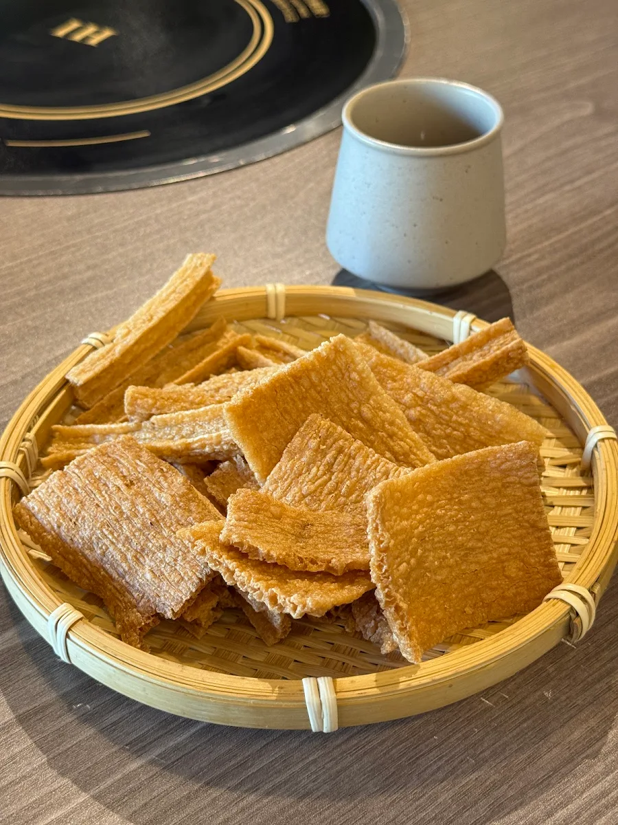 shiping fried tofu skin 石屏油豆皮